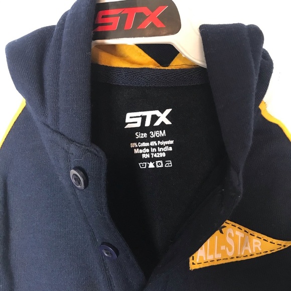 NWT navy STX Allstar hooded one piece - Picture 5 of 16